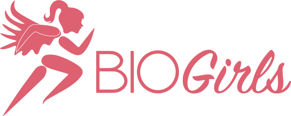 Light pink BIO Girls logo
