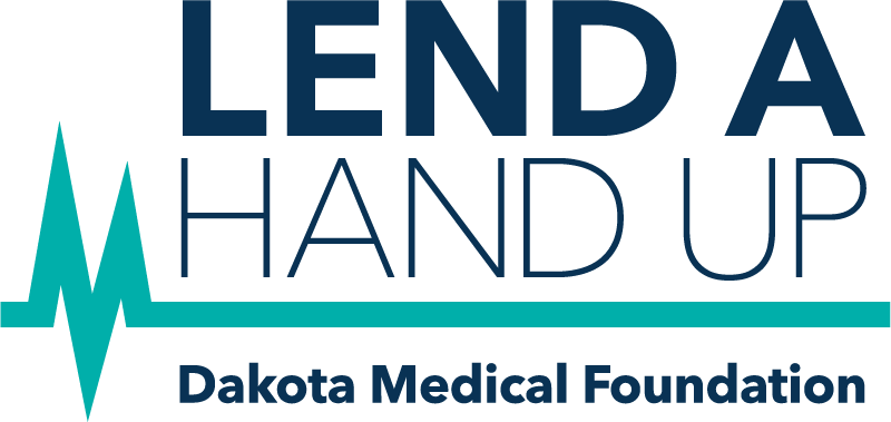 Lend a Hand Up - Dakota Medical Foundation Logo