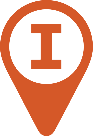 Inspiration Point Christian Camp + Retreat Centers Logo in Orange